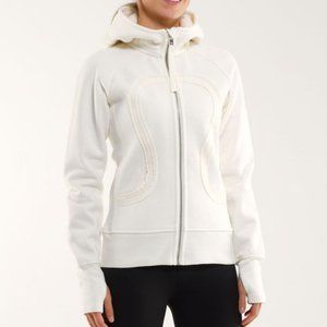 VGUC lululemon Scuba Hoodie in Ghost (size 8)